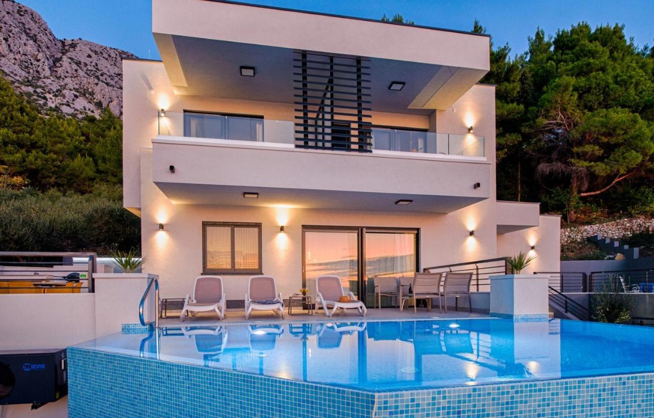 Villa Leona A Luxury Villa Near Makarska, Heated Pool Zivogosce Exterior photo